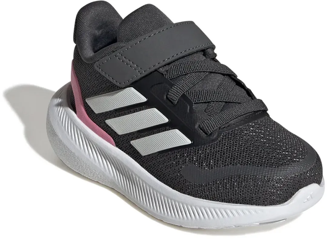 Adidas Runfalcon 5 Hardloopschoenen - Maat 19 - Zwart/Grijs/Wit