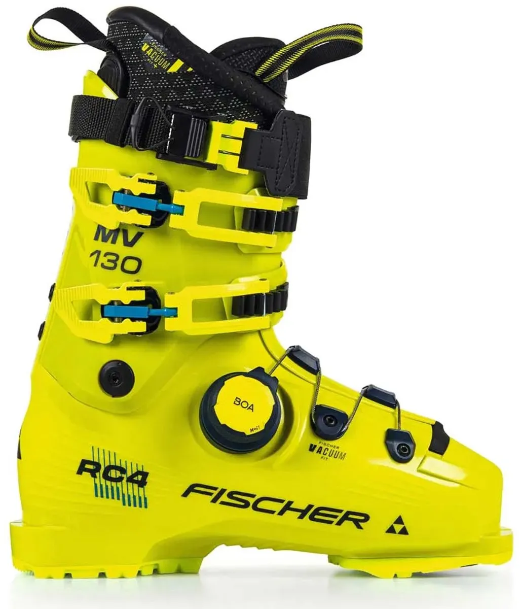 Fischer RC4 130 MV BOA Alpine Skischoenen - Geel 30.5
