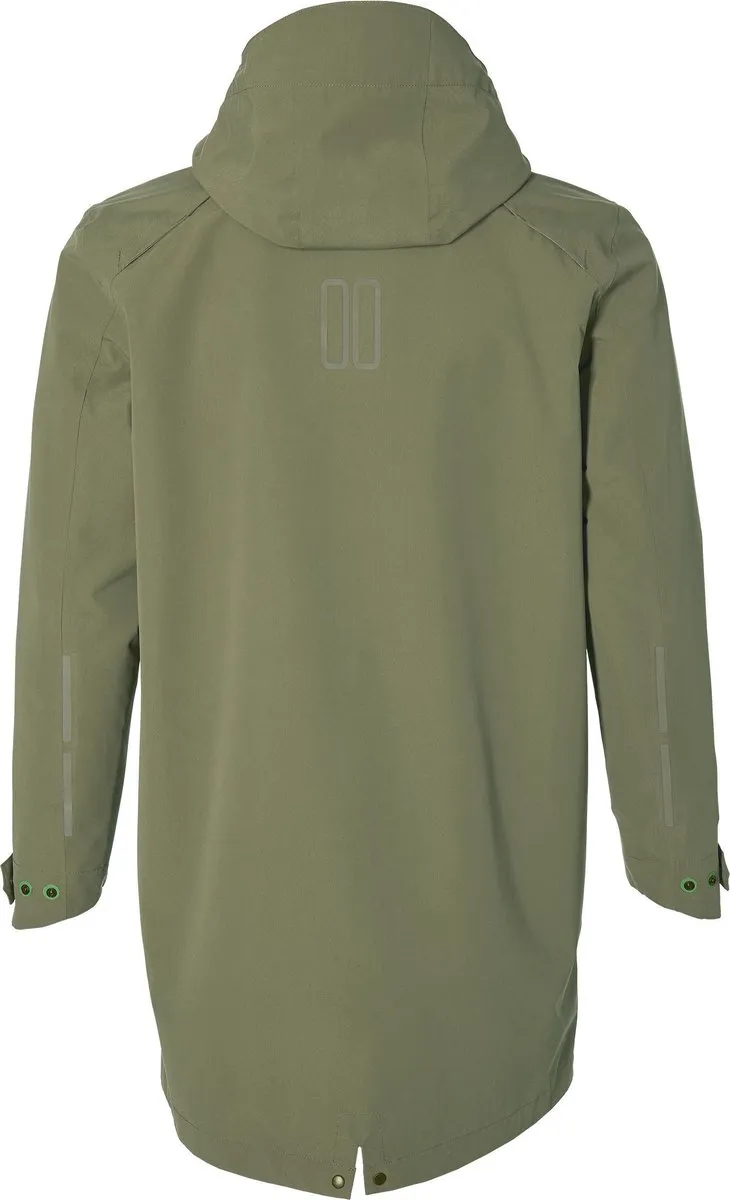 Basil Mosse Heren Regenjas - Olive Green - Maat S