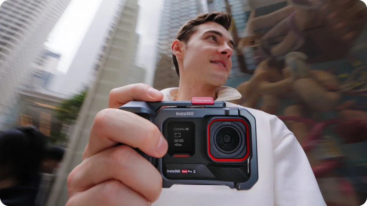 Insta360 Ace Pro 2 Xplorer Grip Kit - Donkergrijs