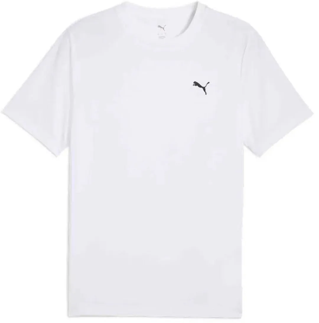PUMA Ess Small Logo Poly Tee - XL - Wit