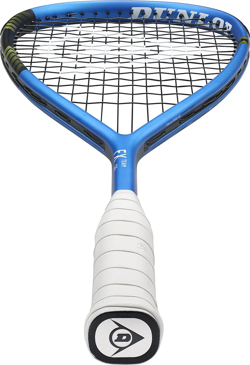 Dunlop FX Team 125 Squashracket - Blauw/Zwart - afbeelding 3 van 3