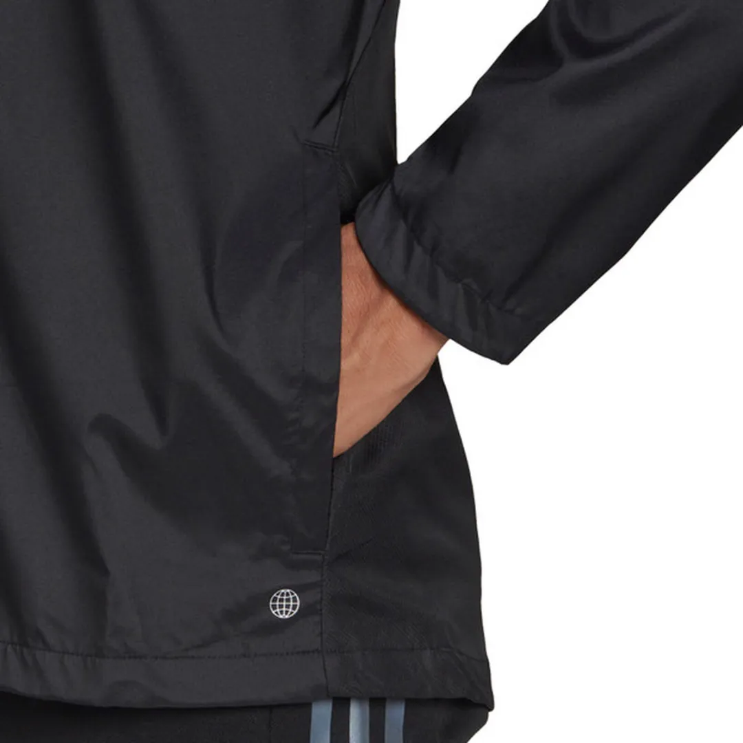 adidas Own The Run Jacket M - Zwart