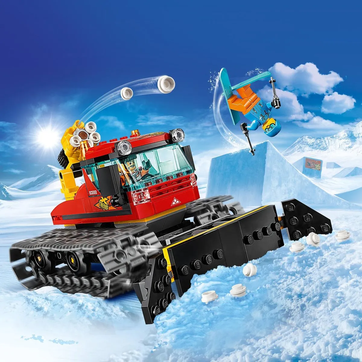 LEGO City Sneeuwschuiver 60222 - 197 Stukken