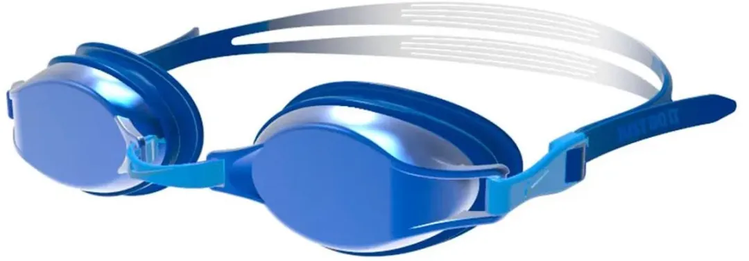 Nike Swim Nessd125 Chrome Mirror Zwembril - Blauw