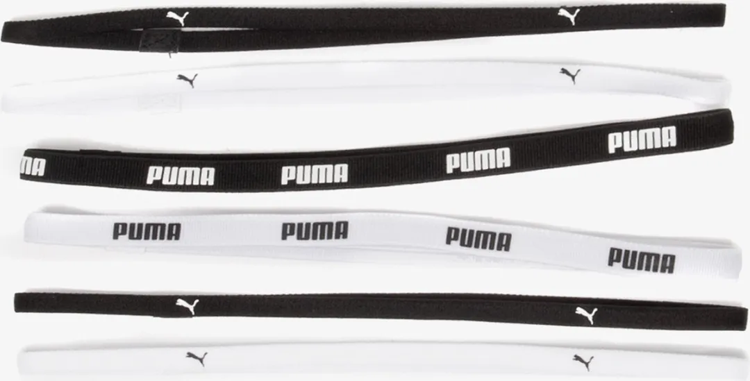 PUMA TR ESS Hairbands Dames Sporthoofdband - Zwart/Wit