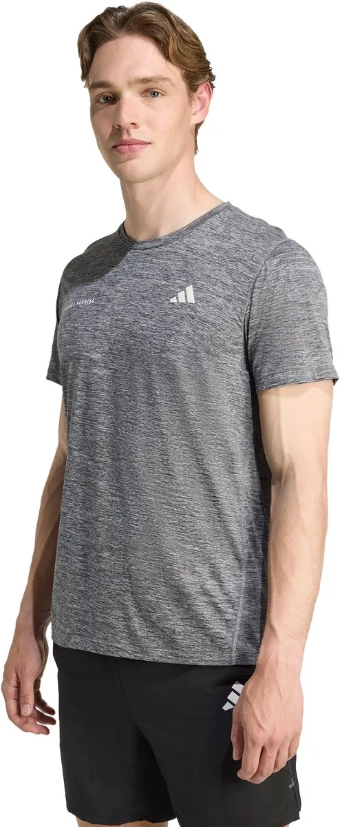 adidas Performance Own The Run Melange T-shirt M - Zwart