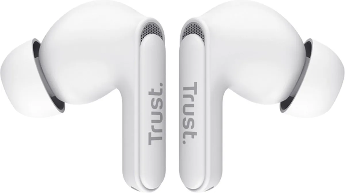 Trust Yavi 25172 Bluetooth Oordopjes Noise-Cancelling - Wit
