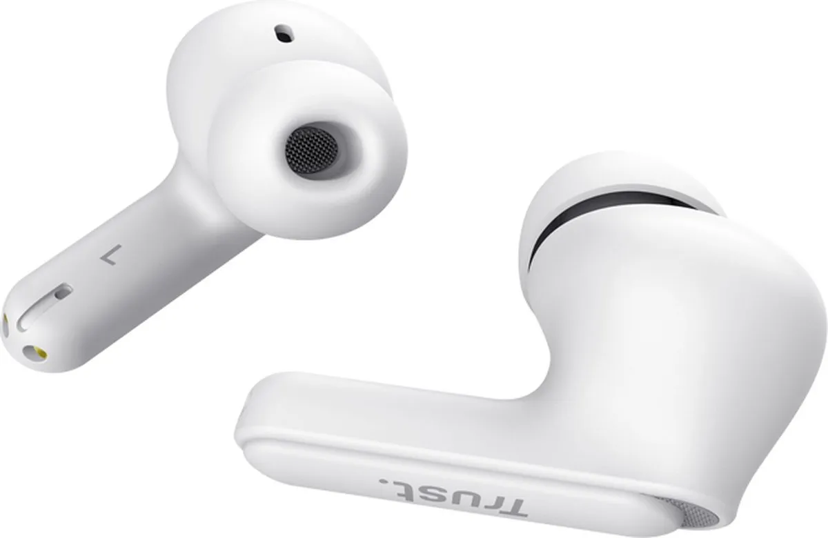 Trust Yavi 25172 Bluetooth Oordopjes Noise-Cancelling - Wit