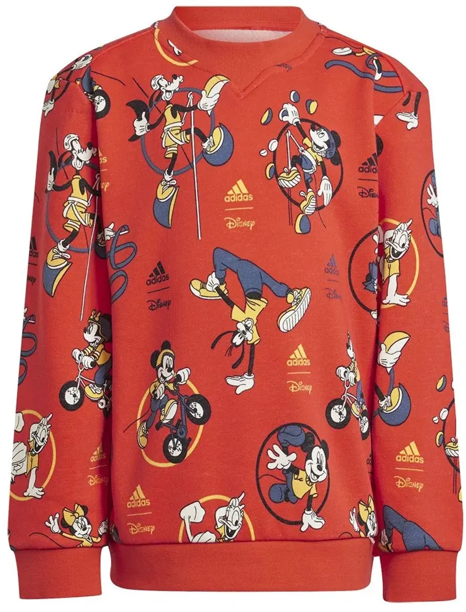 adidas Disney Mickey Mouse Joggingpak IV9625 - 122 - Oranje