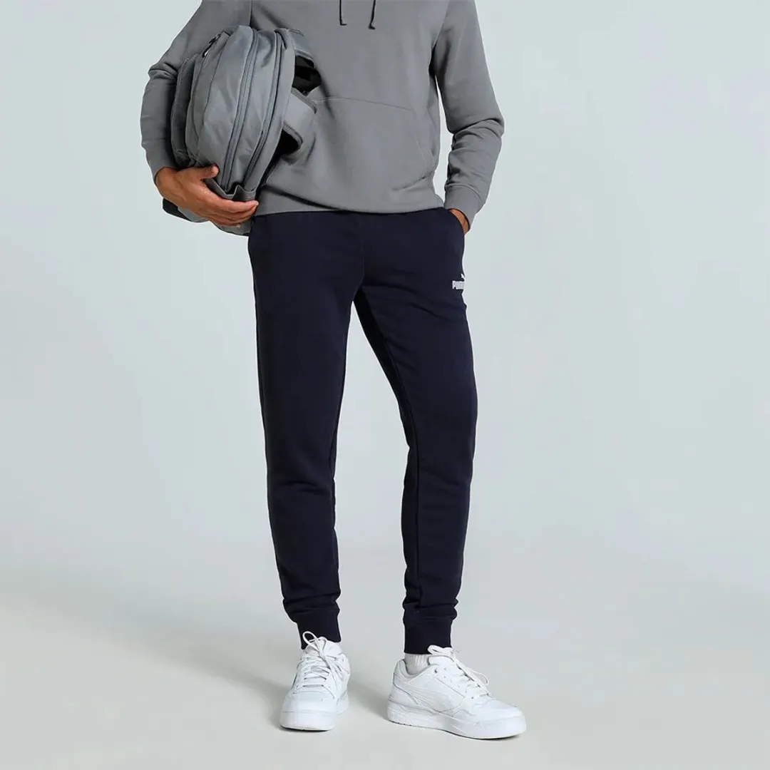 PUMA Ess N1 Logo Slim Trainingsbroek M - New Navy
