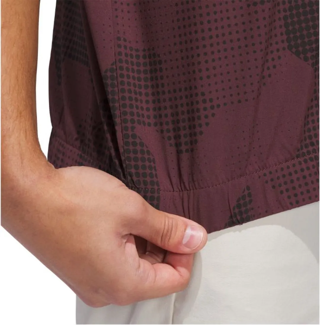 Adidas Heren Windbreaker JF4914 - Bordeaux/Zwart
