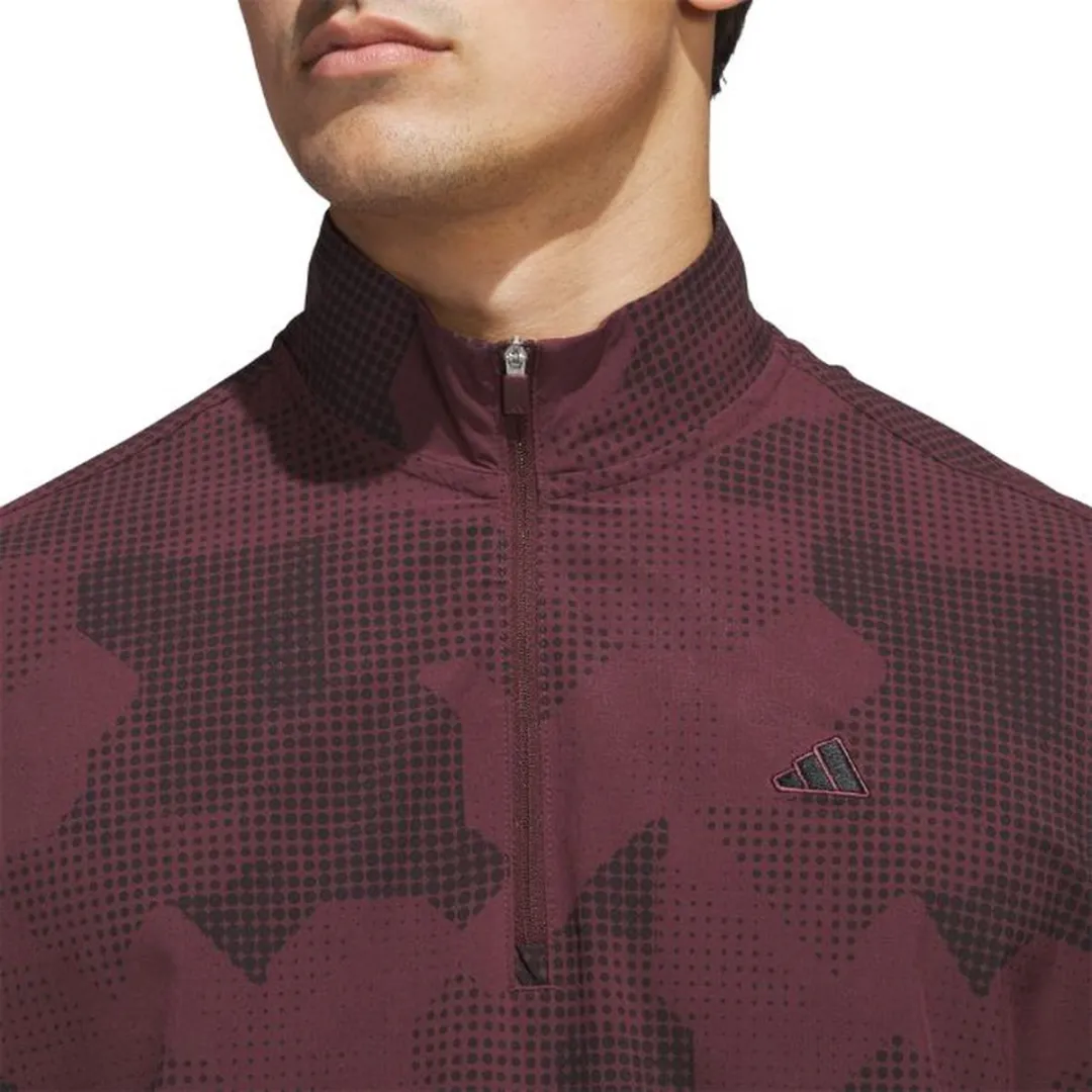 Adidas Heren Windbreaker JF4914 - Bordeaux/Zwart - afbeelding 6 van 6