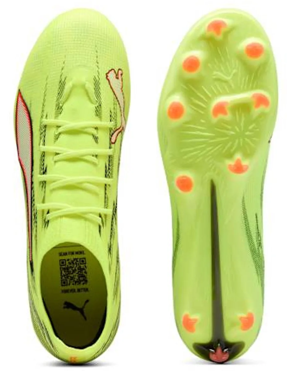 PUMA Ultra 6 Pro FG/AG Voetbalschoenen - 42 - Geel