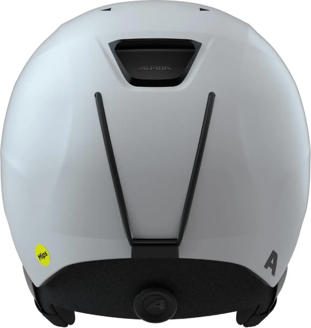 Alpina Kroon Mips Skihelm - Maat 51-54cm - Wit Matt