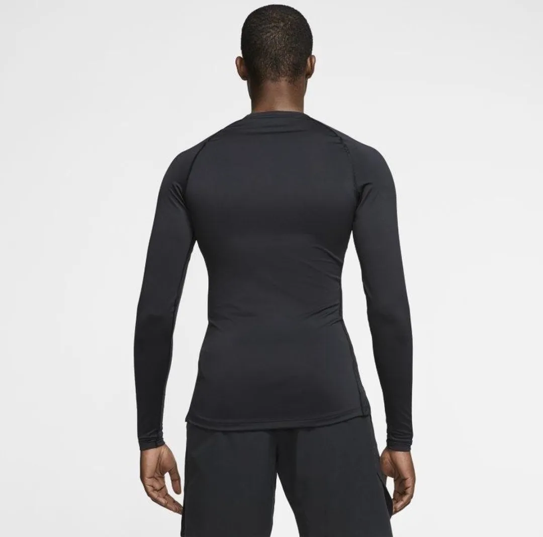 Nike Pro 4 BV5588-010 Compressie Sportshirt - XXL - Zwart