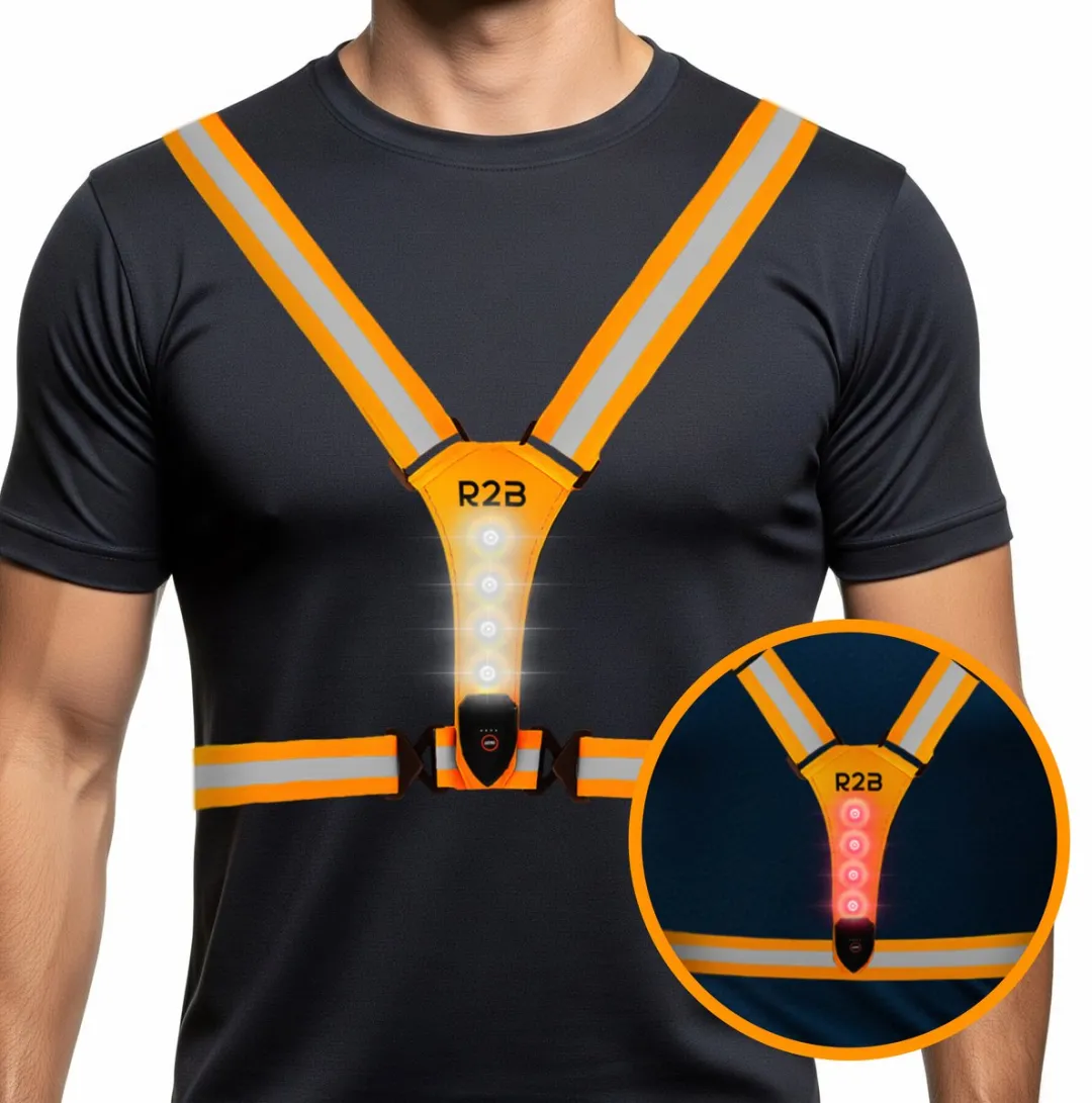 R2B Hardloopverlichtingsvest