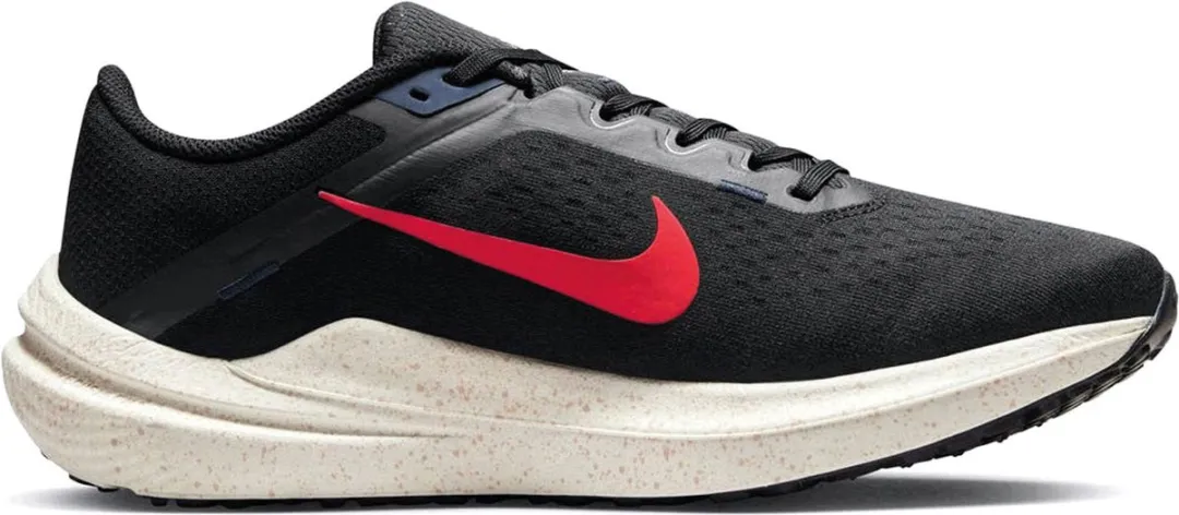Nike Winflo 10 Sportschoenen - Maat 45 - Zwart/Rood