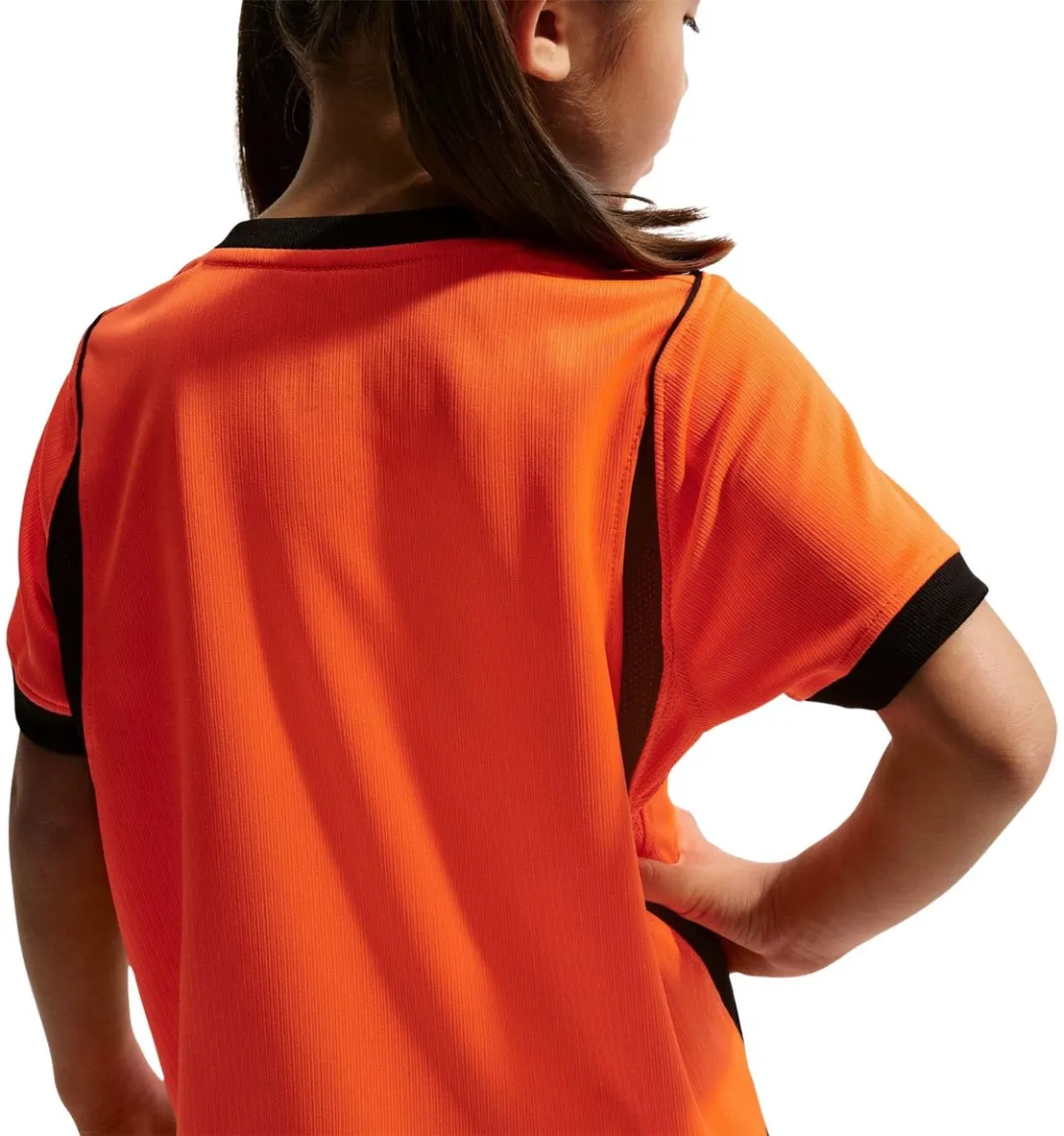 Nike Nederlands Elftal Minikit Thuis 2026-2028 - L (116-122) - Oranje/Zwart