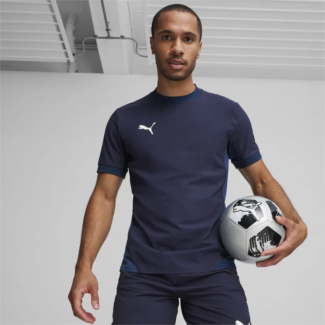 PUMA Teamfinal Shirt Heren - Marine - Maat L