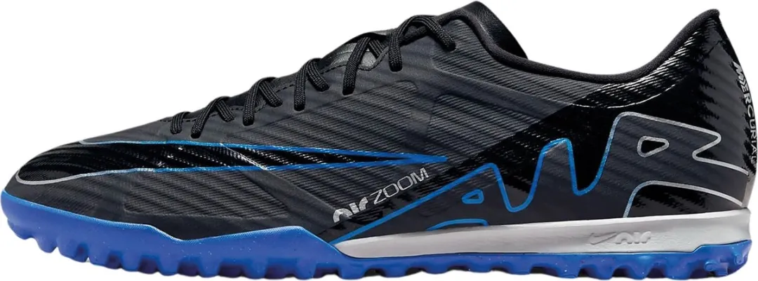 Nike Zoom Vapor 15 DJ5635-040 Sportschoenen - Maat 45 - Zwart/Blauw/Zilver