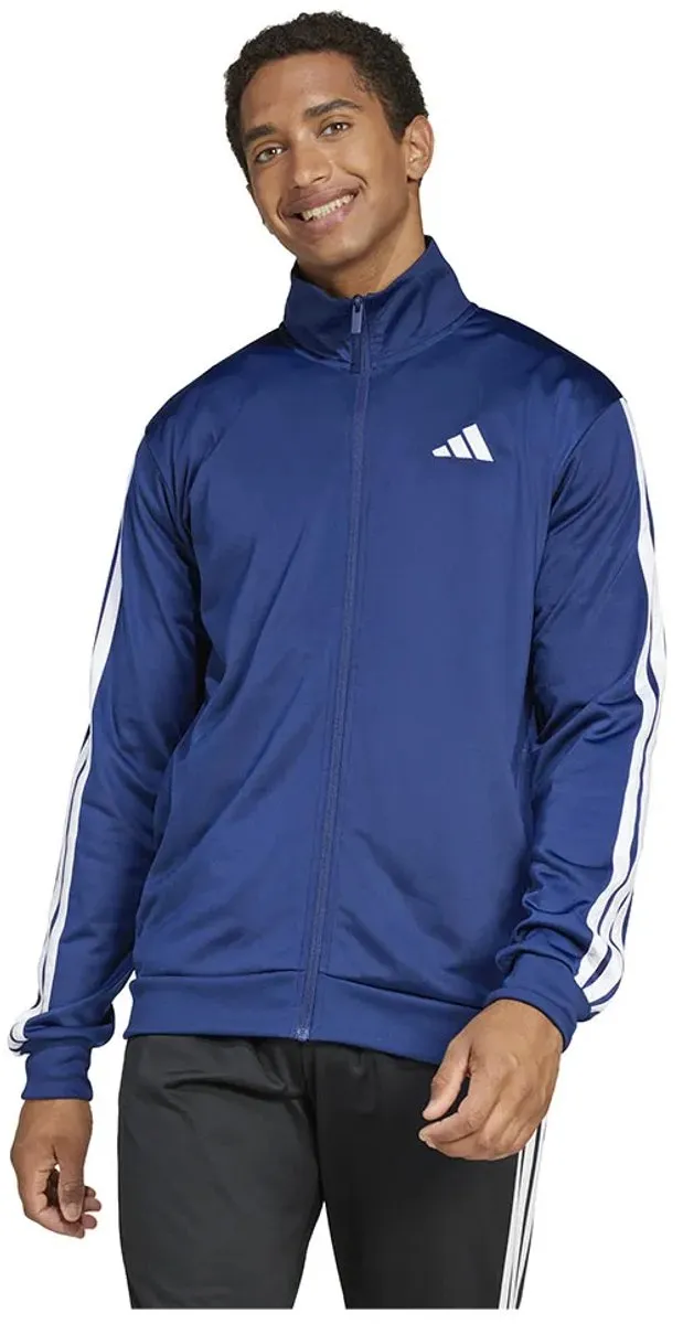 Adidas 3 Stripes Tricot Training Jacket - Blauw M