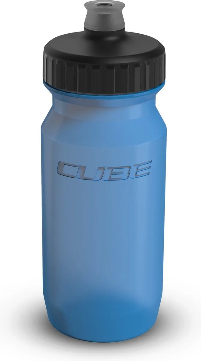 Cube Bottle Feather 500ml - Blauw