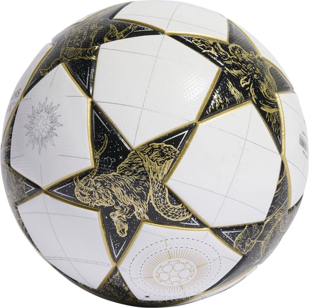 Adidas UCL League 25/26 Voetbal - Maat 4 - Wit/Zwart/Goud