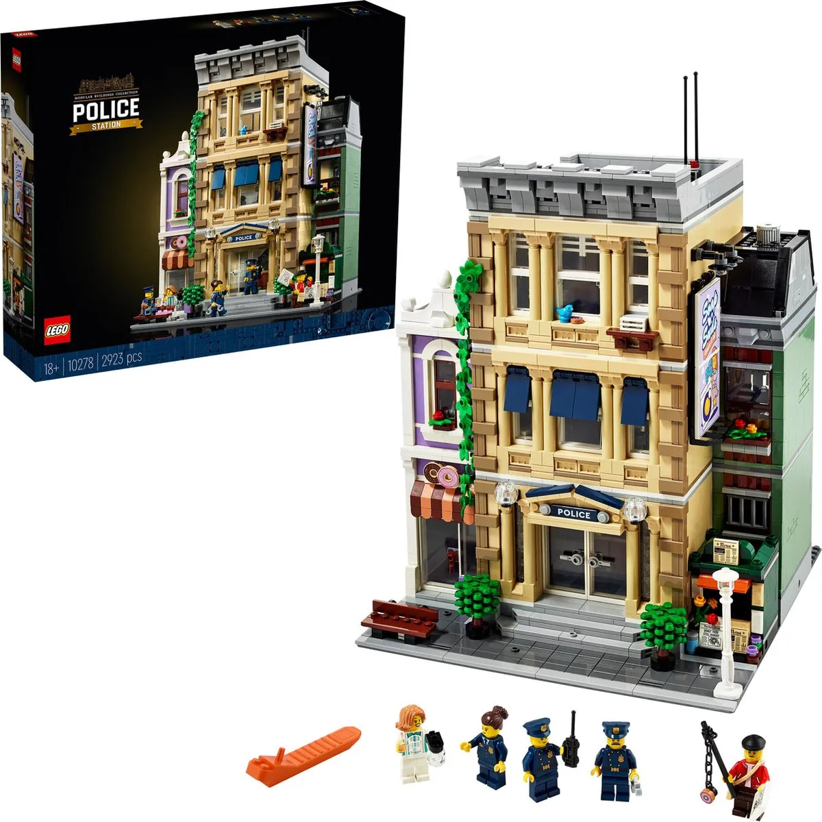 LEGO Icons Politiebureau 10278 - 2923 Stukken - afbeelding 2 van 6