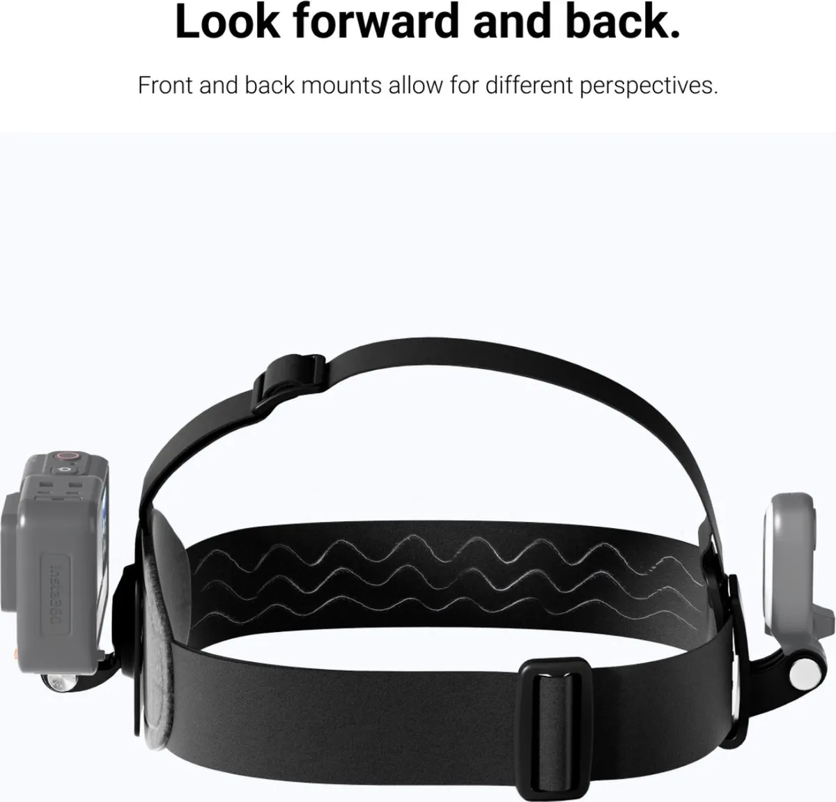 Insta360 Hoofdbandhouder Flexibel - Zwart
