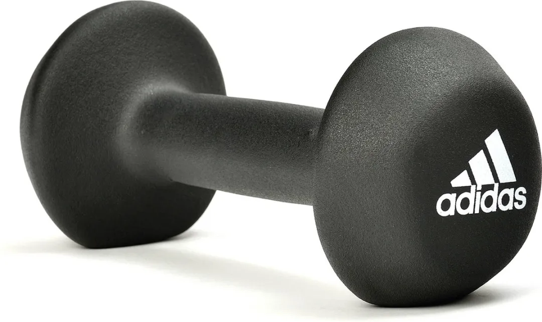 adidas Dumbbellset 2x3kg - Neopreen - Zwart/Wit