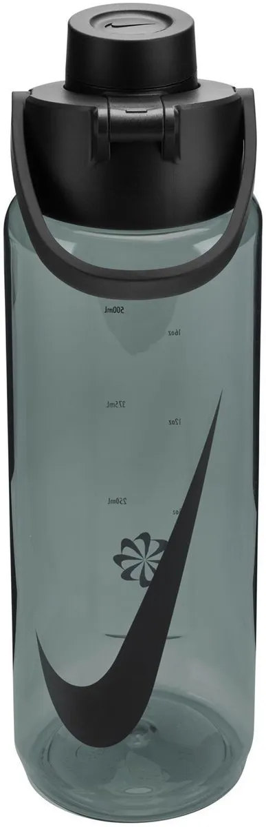 Nike Bidon Recharge Chug 0.7L - Transparant/Zwart