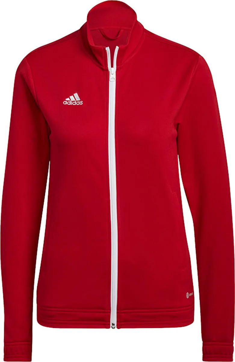 adidas Entrada 22 Track Jacket Dames - Rood S
