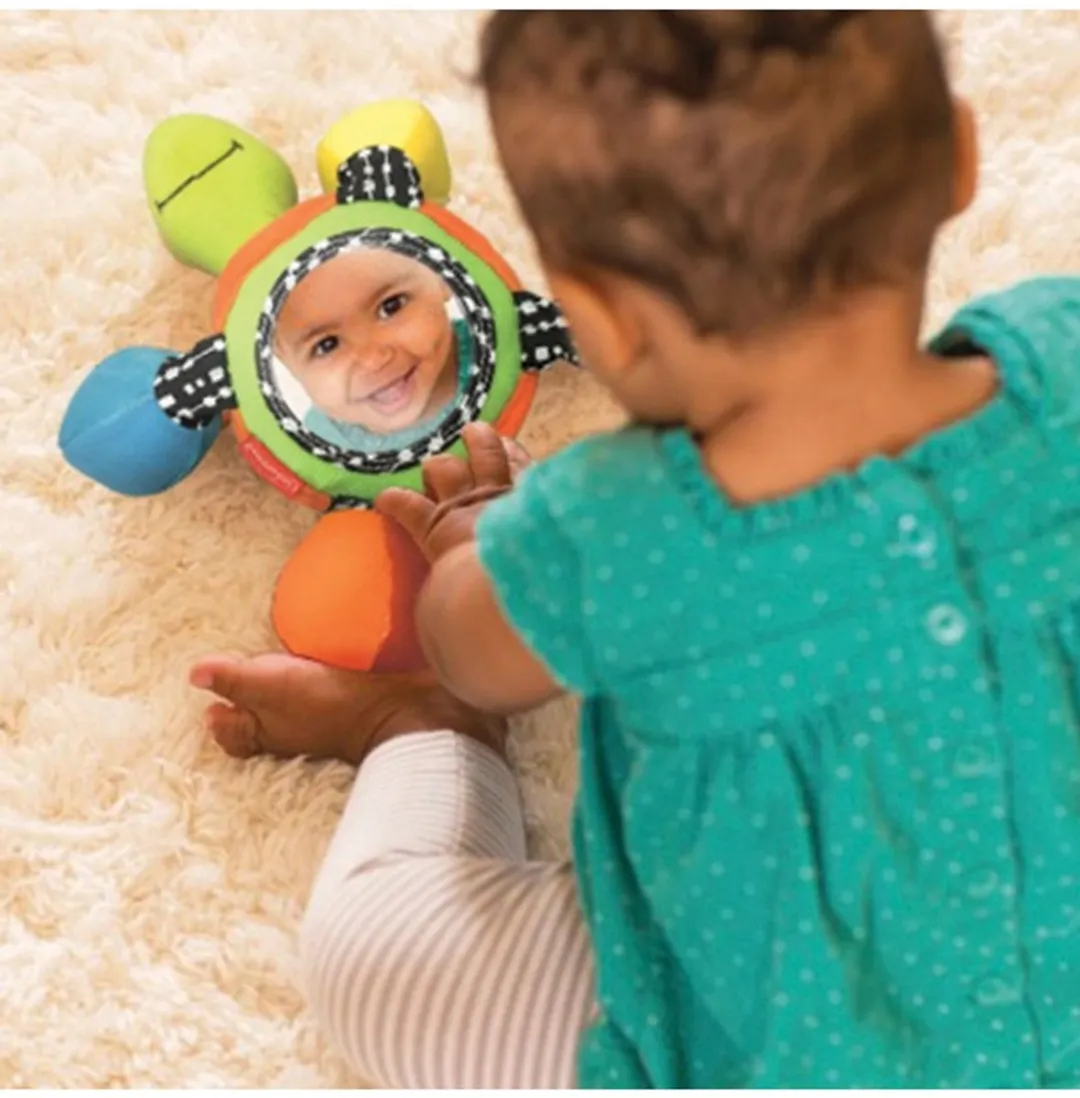 Infantino Turtle Mirror Pal - Kleurmix