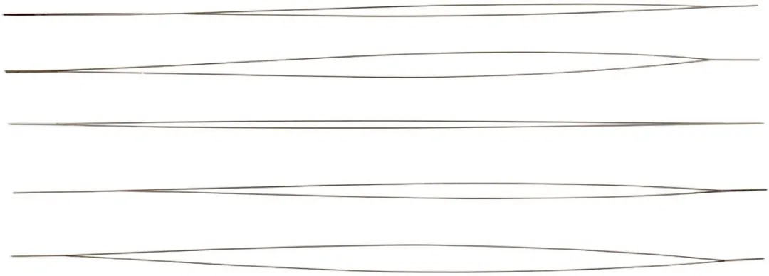 Creativ Company Creotime Kralenrijgnaalden 12cm - 5 Stuks