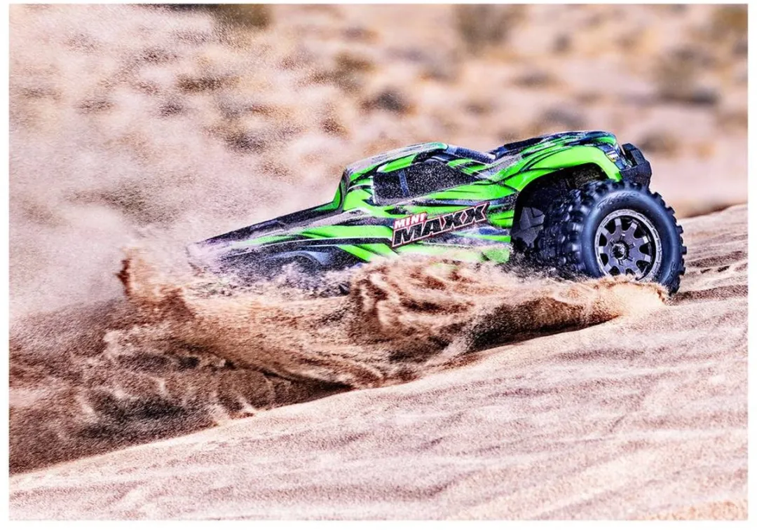 Traxxas mini Maxx BL-2S TRX107154-1-GRN - Groen