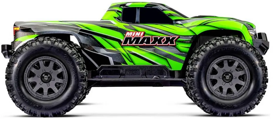 Traxxas mini Maxx BL-2S TRX107154-1-GRN - Groen