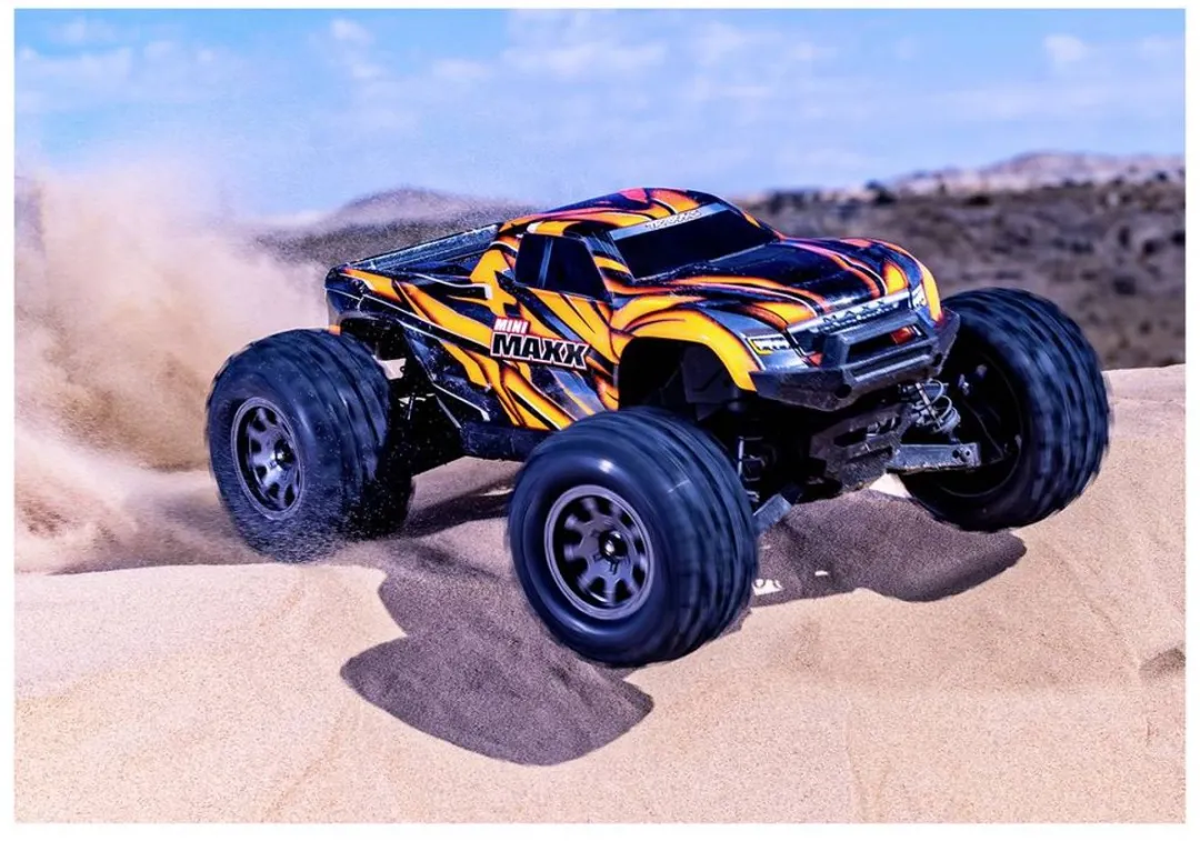 Traxxas mini Maxx BL-2S TRX107154-1-GRN - Groen