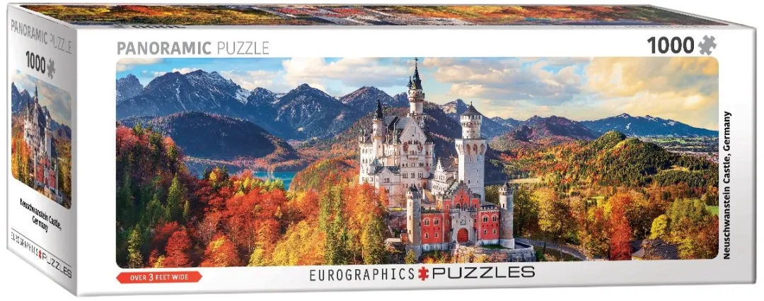 Eurographics Neuschwanstein Panorama Puzzel 1000 Stuks