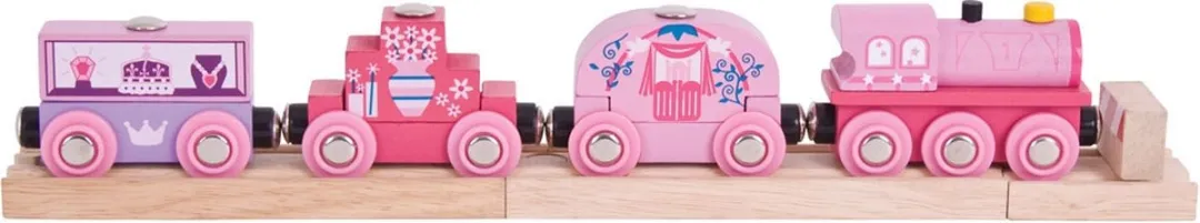 BIGJIGS Prinsessentrein Roze
