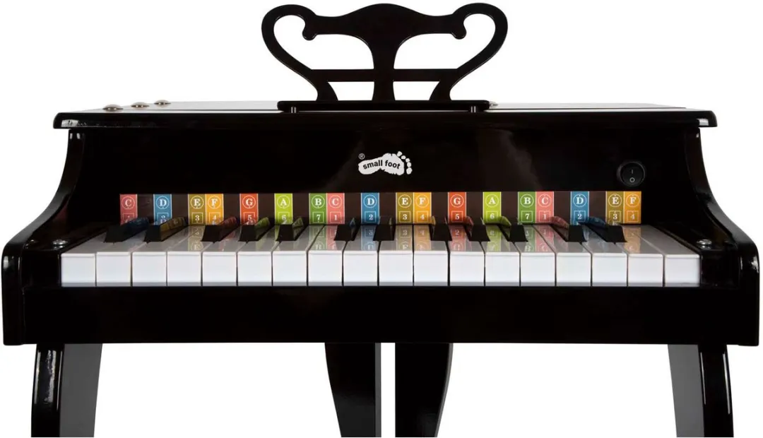 Small Foot Houten Kindervleugelpiano 12622 - Multi kleuren