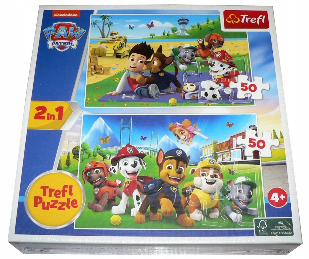 Trefl Paw Patrol Puzzels 100 Stuks