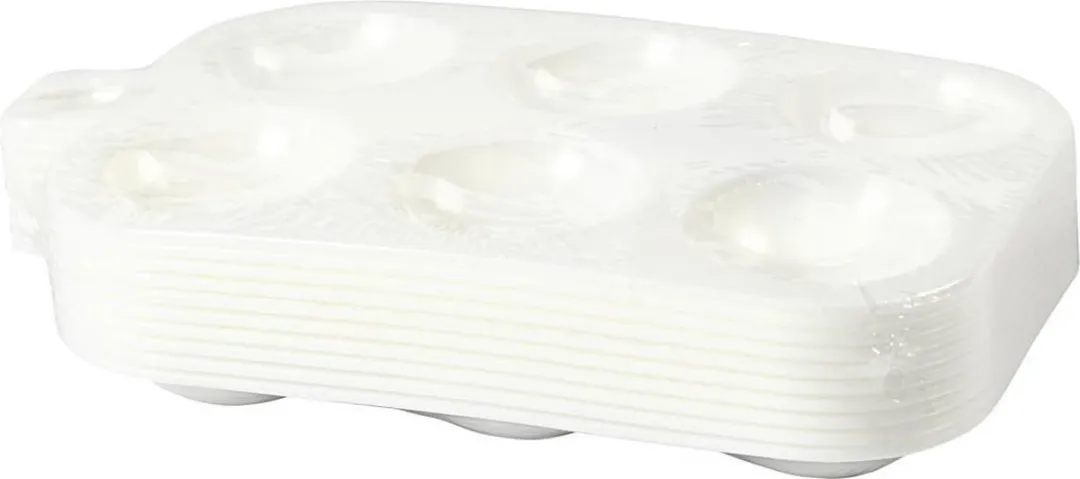 Creativ Company Kunststof Schilderpalet 12x8cm - 8 Stuks