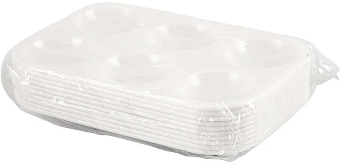 Creativ Company Kunststof Schilderpalet 12x8cm - 8 Stuks