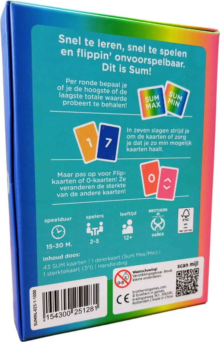 Asmodee Sum. BIG003NL - 6 Spelers - Multicolor