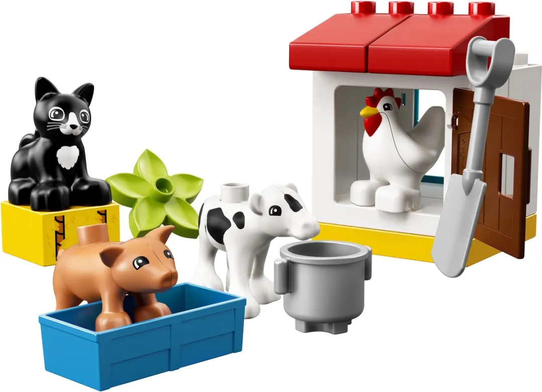 LEGO DUPLO Boerderijdieren 10870 - 16 Stukken
