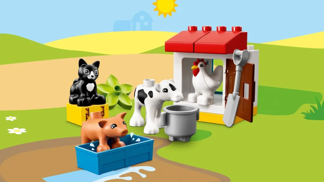 LEGO DUPLO Boerderijdieren 10870 - 16 Stukken