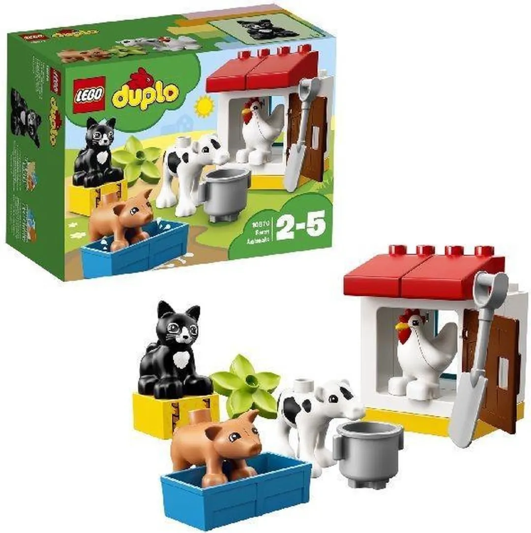 LEGO DUPLO Boerderijdieren 10870 - 16 Stukken