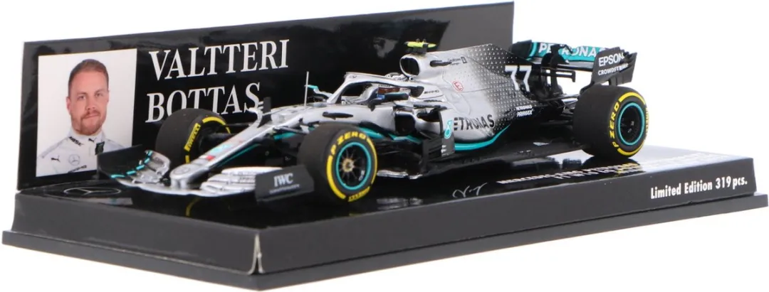 Formule 1 F1 W10 EQ Power #77 Minichamps 1:43