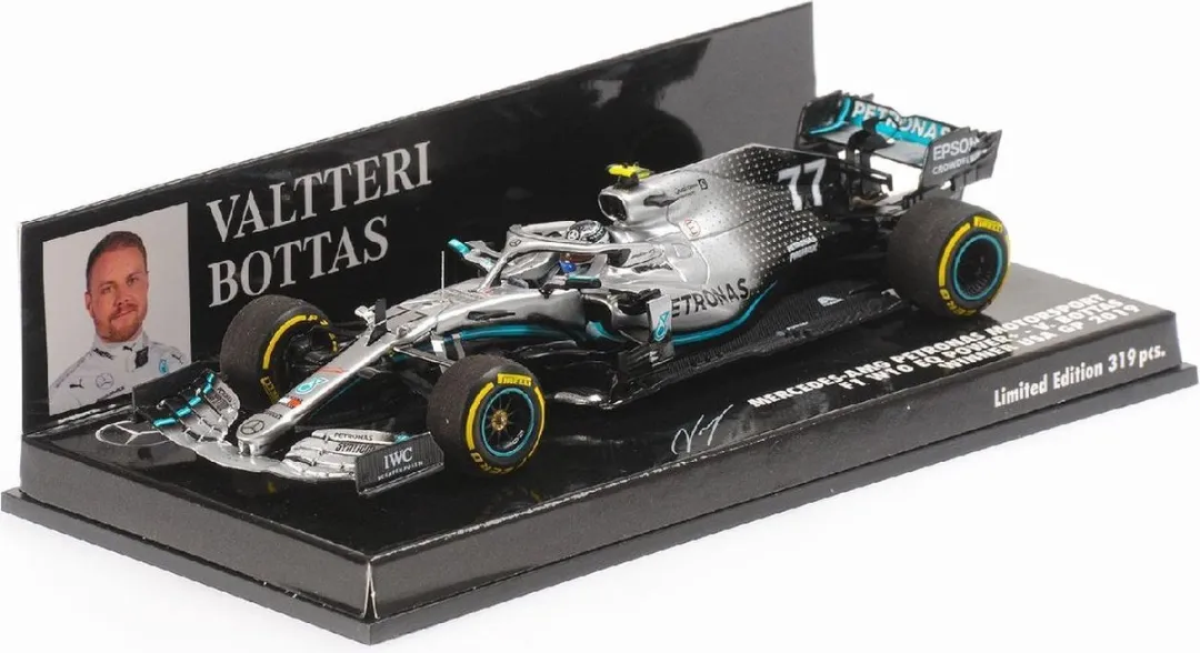 Formule 1 F1 W10 EQ Power #77 Minichamps 1:43 - Multicolor